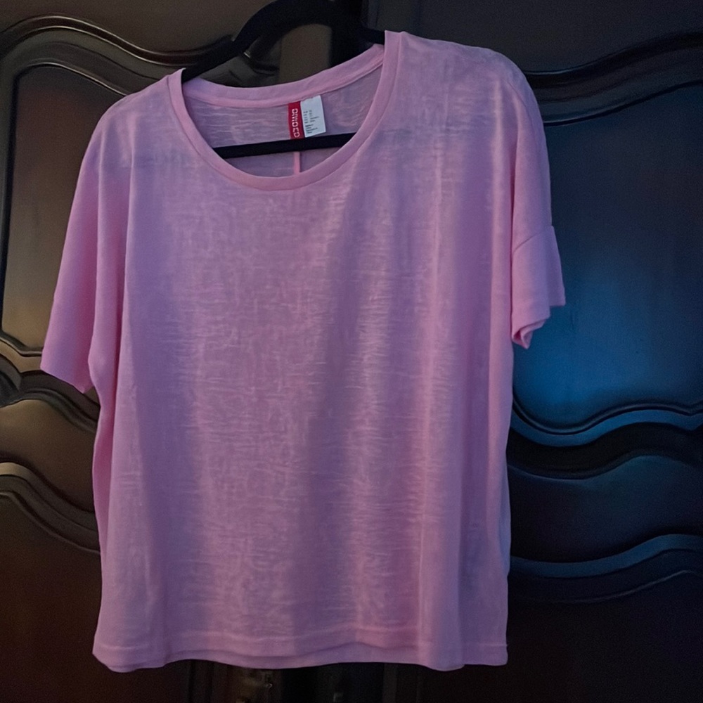 Pink top